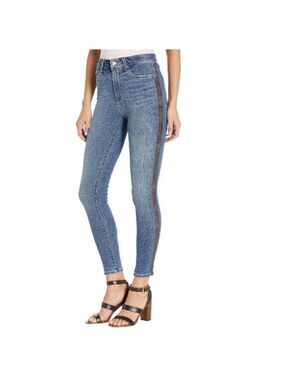 Joe's Jeans Charlie Cobra-Print Ankle Jeans.